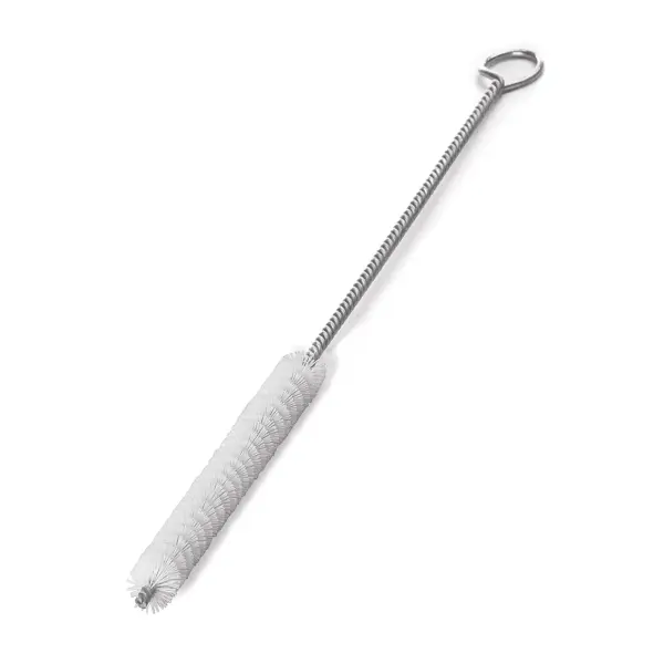 LESSMANN Zylinderbürsten 6 mm Nylon PA weiß glatt 0,20 mm 542801