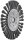 LESSMANN Zopf-Rundbürste Drm 178 x 14 mm 32 Z Stahldraht STH glatt 0,50 mm 475211