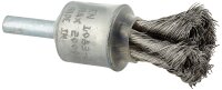LESSMANN Zopf-Pinselbürste mit 6 mm Schaft Drm 19 mm...