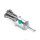 LESSMANN Zopf-Pinselbürste mit 6 mm Schaft Drm 19 mm  6 Zöpfe  mit Blume  Stahldraht 453358