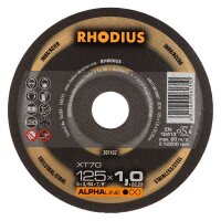 RHODIUS Extradünne Trennscheibe XT70 125 x 1,0 x...