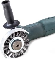 LESSMANN Zopf-Rundbürste Drm 115 x 14 mm  20 Z rechts / links gezopft Stahldraht STH 472211WZ