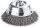 LESSMANN Topfbürste, Drm 80 mm, Stahldraht STA gew. 0,35 mm  Gew. M14 424177