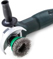 LESSMANN Topfbürste, Drm 60 mm, Stahldraht ROH gew. 0,30 mm  Gew. M14 421367