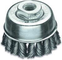 Lessmann Zopf-Topfbürsten Drm. 65 mm, 18 Z  rechts /...