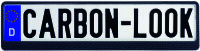 HP-Autozubehör Kennzeichenhalter Carbonlook 18511