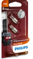 Philips Kugellampe Standard T4W 24V 4W BA9s