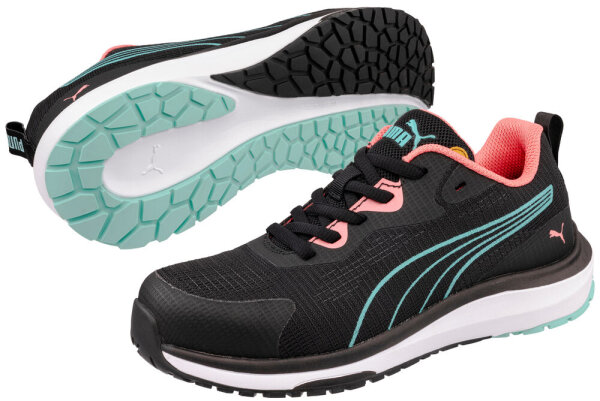 PUMA SAFETY Celerity Knit Blue/Coral Low S1PS ESD FO