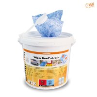 zetClean®  Wiper Bowl® Abrasiv, im Spendereimer...