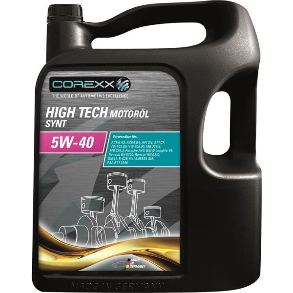 COREXX Motoröl HT SYNT 5W-40 41115