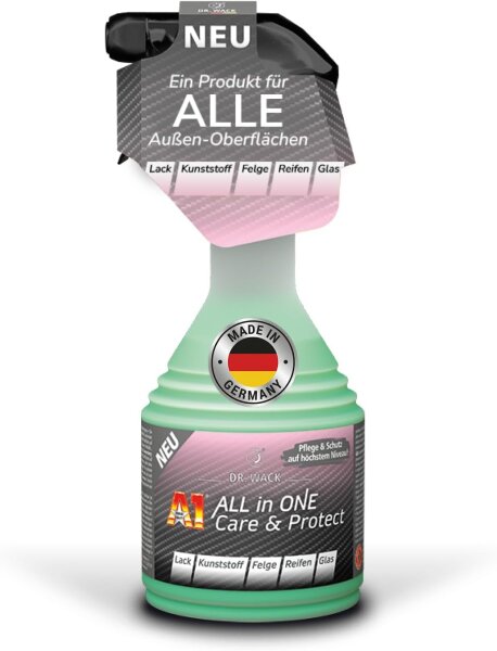 Dr. Wack A1 ALL in ONE Care & Protect 500 ml (2580) - Für alle Außen-Oberflächen