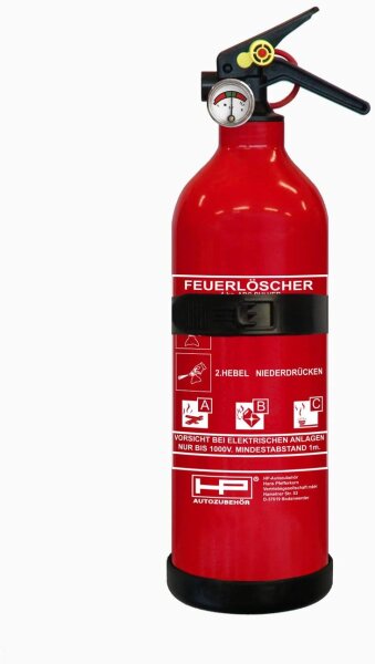 HP-Autozubehör Auto Feuerlöscher ABC 1kg