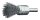 LESSMANN Pinselbürste 6mm Schaft Ø23mm Edelstahl