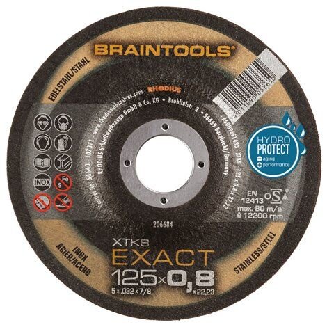Kopie von RHODIUS Trennscheibe XTK8 EXACT 115x0,8x22,23 mm #1