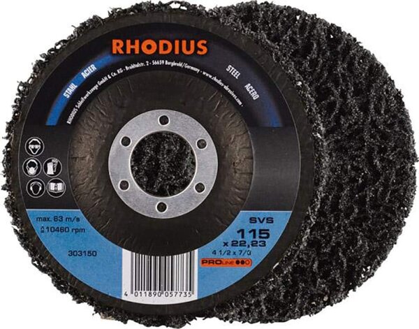 RHODIUS Reinigungsvlies SVS 115x22,23mm 303150