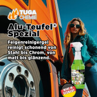 TUGA Alu-Teufel Spezial Felgenreiniger grün Sprayer 1000 ml (AS-1-D)