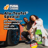TUGA Alu-Teufel Spezial Felgenreiniger grün Sprayer 1000 ml (AS-1-D)