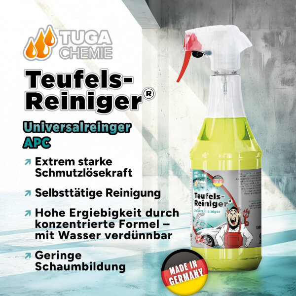 TUGA Teufels-Reiniger Industriereiniger Sprayer 1 l (TR-1-D)