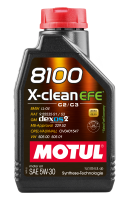 Motul Motorenöl 8100 X-clean EFE SAE 5W-30 1 Liter...