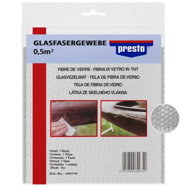 PRESTO Glasgewebeband 0,5 qm 600740