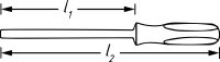 HAZET Schraubendreher HEXAnamic® 802-40 - Schlitz...