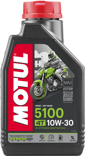 Motul Motorenöl 5100 4T 10W30 1 Liter 104062