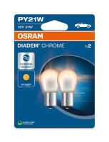 OSRAM DIADEM® Chrome PY21W Doppelblister Eco 7507DC-2BL