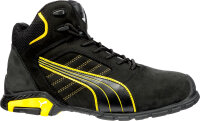 PUMA SAFETY Amsterdam Mid S3 SRC schwarz-gelb Gr. 44...