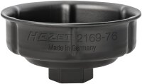 HAZET Ölfilter-Schlüssel 2169-76 - Vierkant12,5...
