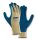 TOWA® Baumwoll-/Polyester-Strickhandschuh Power Grab natur/blau Gr. 9 (Art Nr: 2208)