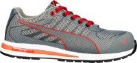 PUMA SAFETY Xelerate Knit Low S1P HRO SRC grau-rot Gr. 46...