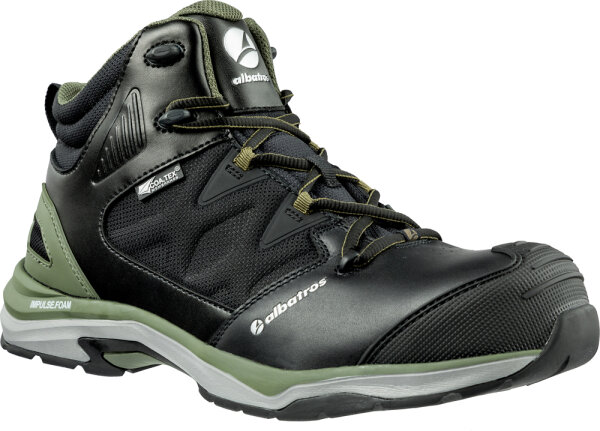 ALBATROS ULTRATRAIL OLIVE CTX MID S3 ESD WR HRO SRC schwarz-olive Gr. 44 (636220)