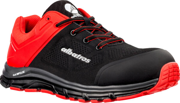 ALBATROS LIFT RED IMPULSE LOW S1P ESD HRO SRA schwarz-rot Gr. 42 (646600)