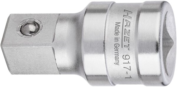 HAZET Verlängerung 917-1 - Vierkant12,5 mm (1/2 Zoll) - Vierkant 12,5 mm (1/2 Zoll)