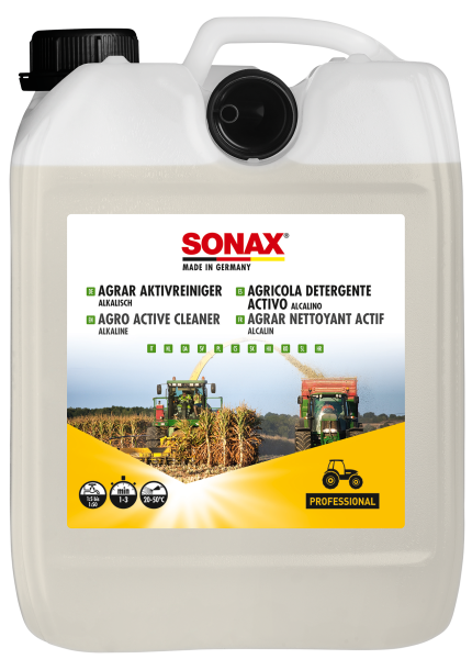 SONAX 07265000  AGRAR AktivReiniger alkalisch 5 l