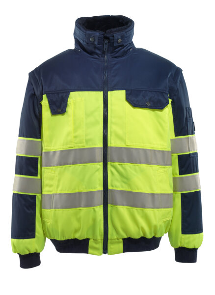 hi-vis Gelb/Marine