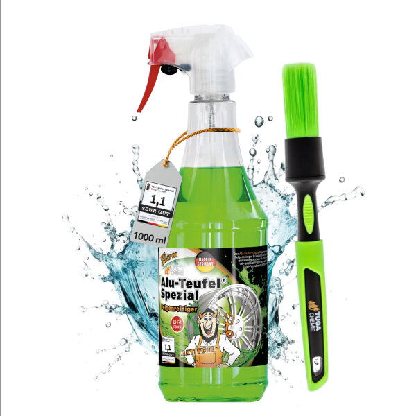 1 Liter Sprühflasche + Felgenpinsel